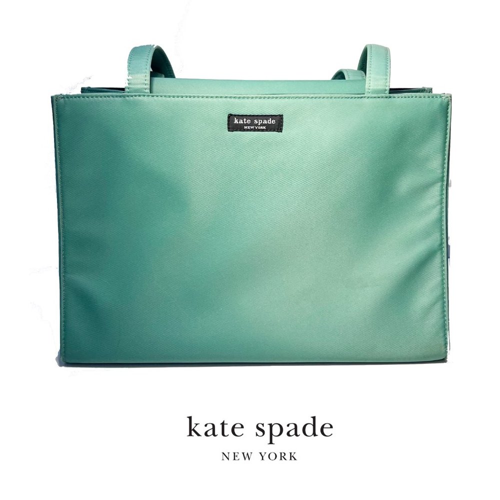 KATE SPADE "Sam" Green Y2K Vintage Bag